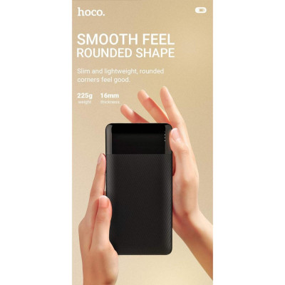 Pin sạc dự phòng Hoco J72 Easy travel 10000mAh 2 cổng Input/Output max 2A - Hàng chính hãng