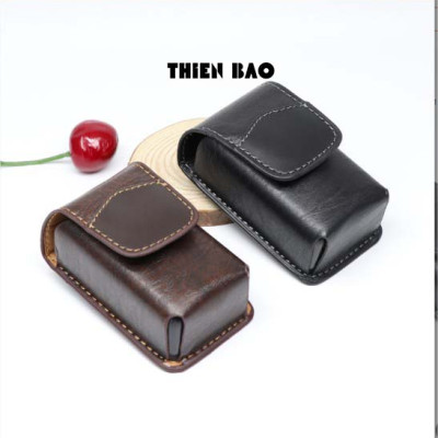 Bao da có đai đeo hông BD99 chuyên dùng để đựng kính lão thị, viễn thị gấp gọn KT 8*4*3CM làm thủ công HANDMADE bằng tay chắc chắn