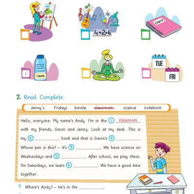 Bài tập bổ trợ Tiếng Anh 5 Extra and Friends