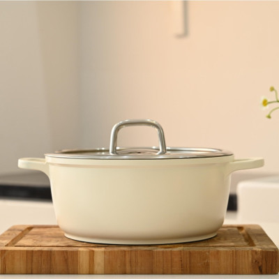 Nồi chống dính phủ gốm Hàn Quốc dung tích 2.2L size 20cm