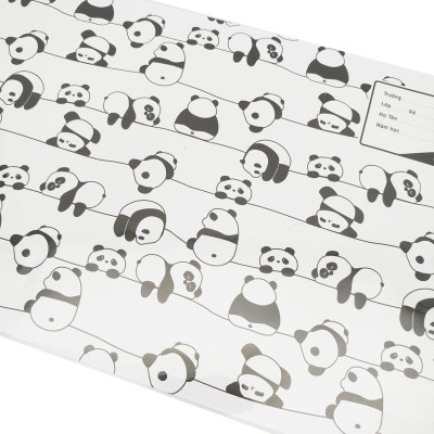 Bao Tập 2 Trong 1 Bìa Kiếng Panda - The Sun 02 (5 Tờ/Xấp)