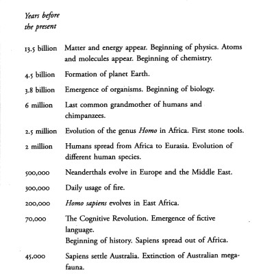 Sapiens : A Brief History Of Humankind