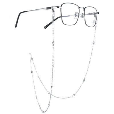 Dây đeo mắt kính thời trang mix hạt đá phong cách Hàn Quốc idol