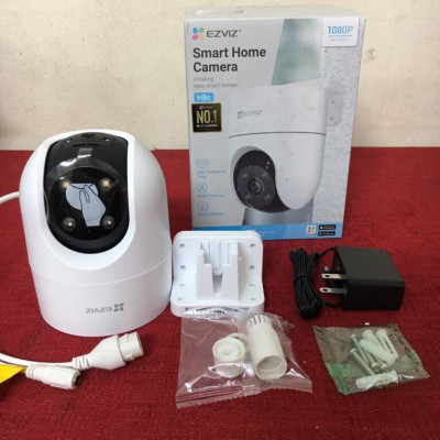 Camera Eziz Ngoài Trời H8C 2MP/ C8C 4Mp - Đèn Còi Báo Động - Màu Ban Đêm - Đàm Thoại 2 Chiều - Xoay 360 Độ - Hàng chính hãng