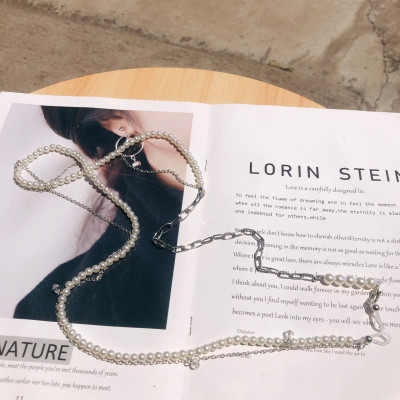 Chuỗi đeo gọng kính thời trang dây đeo mắt kính mix hạt sang chảnh ấn tượng