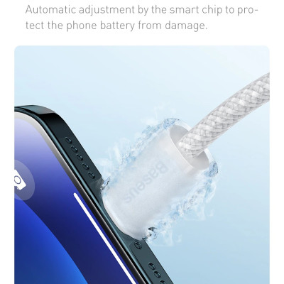 Cáp sạc nhanh Baseus Dynamic Series PD 20W Type-C to Lai-ning dành cho sản phẩm táo (Fast Charging & Data Cable) - Hàng chính hãng