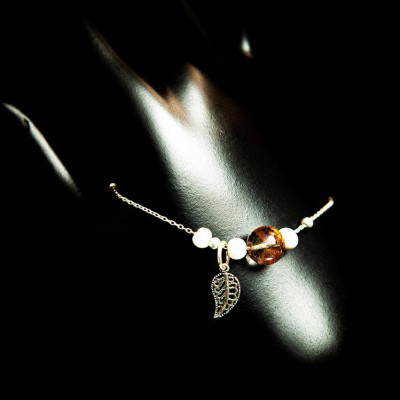 Lắc Tay Đá Phong Thủy Thạch Anh Ưu Linh tự nhiên AAAA mix bạc 925 Món Qùa Trang Sức Ý Nghĩa May Mắn Tài Lộc LT005 BlackMount 