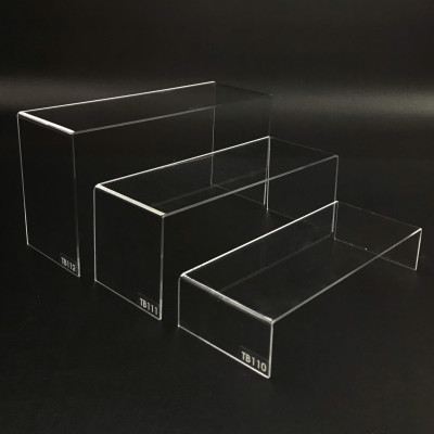 Kệ trưng bày mica 3 mặt uốn Enter TB110 200x80x40mm mica dày 2mm, Kệ livestream, Kệ mica chữ U trong suốt để đồ đa năng (20)