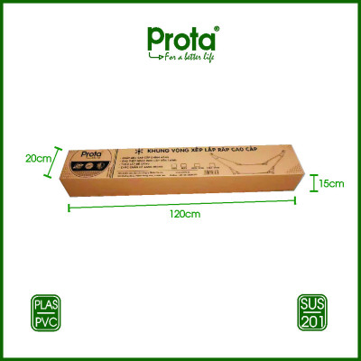 Bộ khung võng xếp inox cao cấp Prota