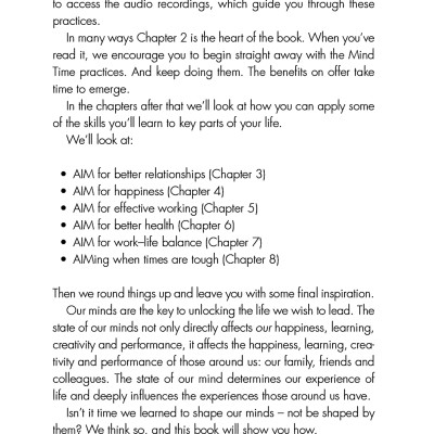 Mind Time: How Ten Mindful Minutes Can Enhance Your Work, Health And Happiness