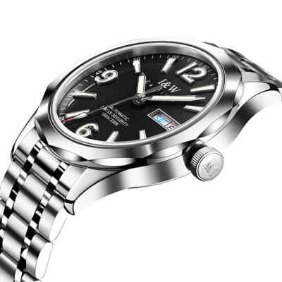 Đồng hồ nam chính hãng IW CARNIVAL IW550G-4 Kính sapphire ,chống xước,Chống nước ,Bảo hành 24 tháng,Máy cơ (Automatic),Dây kim loại thép không gỉ 316L,thiết kế đơn giản