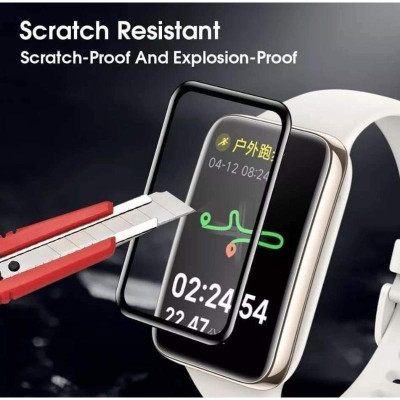 Cường lực màn hình 3D Cạnh Cong Full mặt kính cho Oppo Band 2 (không phải kính)