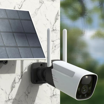 Camera WiFi Năng Lượng Mặt Trời NetCAM SL90, Góc Quan Sát 89º, Độ phân giải 3.0MP - Hàng Chính Hãng