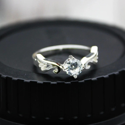 Nhẫn Đôi Bạc Nhẫn Cặp Tình Dại Khờ - BẠC HIỂU MINH NC610