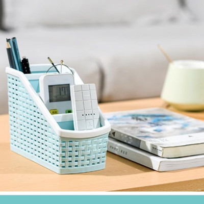 Khay nhựa tiện ích 4 ngăn để bàn,, khay nhựa 4 ngăn đựng bút, đồ dùng đa năng - Chính hãng MINIIN (Giao màu ngẫu nhiên)