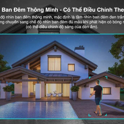 Camera IP Wifi Ngoài Trời EZVIZ H3 5MP Độ Phân Giải 3K Siêu Nét Tích Hợp AI Nhận Diện Vẫy Tay Chào - Có Màu Ban Đêm - Đàm Thoại 2 Chiều - Hàng Chính Hãng