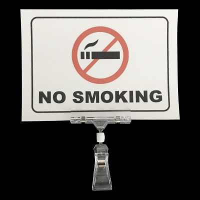 Kẹp nhựa JE011 21cm 2 đầu trắng trong [4] - Bịch (4)