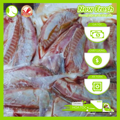 [GIAO NHANH HCM] Lườn Bụng Cá Ngừ Đại Dương Natural - Túi 1Kg