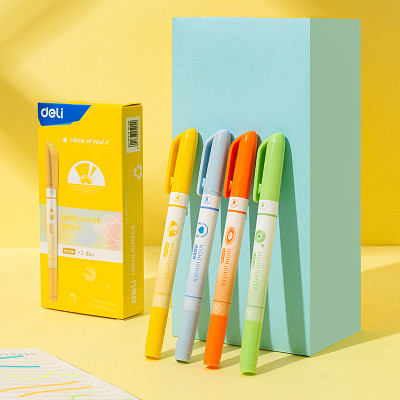 [Sơn Tùng M-TP Collection] Bút Nhớ Dòng Bút Note Đánh Dấu Dòng Highlight Dạ Quang Pastel BST Limited Deli - Phù Hợp Học Sinh Văn Phòng - CU373