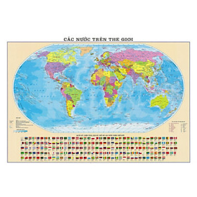 Tranh thế giới - Bản gập