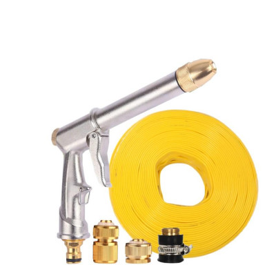 Vòi nước vòi phun nước tưới cây tăng áp thông minh + bộ dây bơm nước cao cấp TLG 206810 đầu đồng,cút đồng