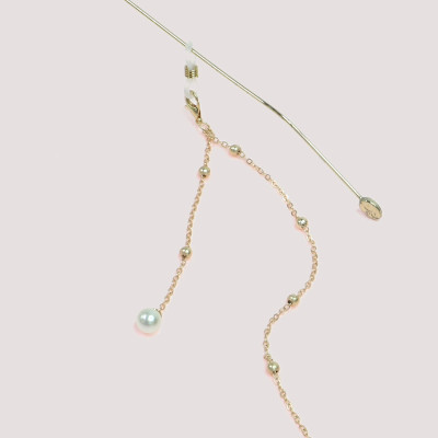 Dây đeo kính thả ngọc trai độc đáo dây đeo khẩu trang sành điệu thời trang