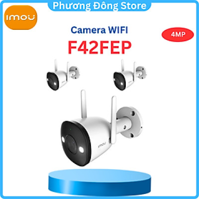 CAMERA WIFI IMOU NGOÀI TRỜI F42FEP 4MP 2K SIÊU NÉT CÓ MÀU BAN ĐÊM, ĐÀM THOẠI 2 CHIỀU - HÀNG CHÍNH HÃNG