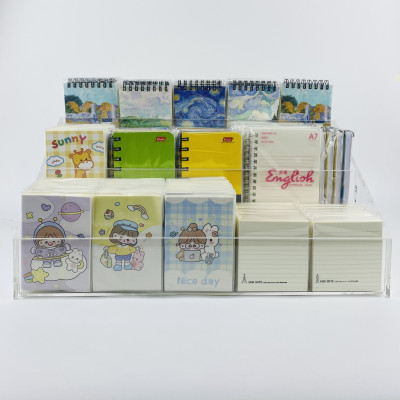 Kệ trưng bày sổ mica Enter TBNS11 3 tầng 400x300x185mm