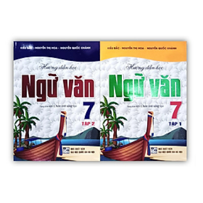 Sách - Combo Hướng Dẫn Học Ngữ Văn Lớp 7 - Tập 1 + tập 2 (Dùng Kèm SGK Chân Trời Sáng Tạo)