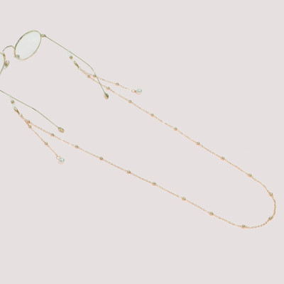 Dây đeo kính thả ngọc trai độc đáo dây đeo khẩu trang sành điệu thời trang