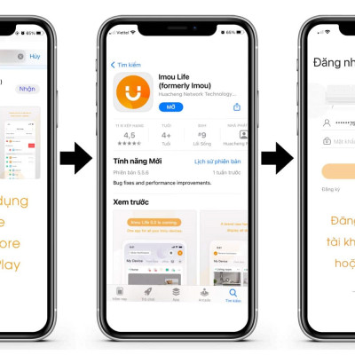 Camera Wifi Ngoài trời IMOU S21FP 2M và S41FP 4MP 2K Có Màu Đêm Xoay 360 độ - hàng chính hãng