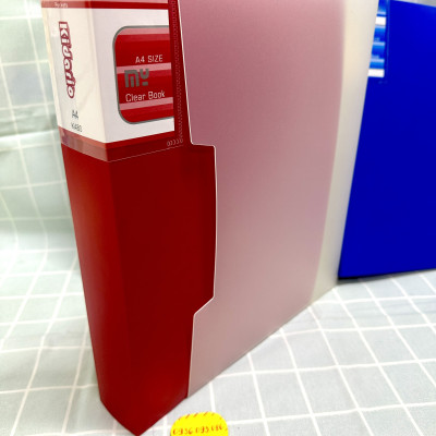 Bìa Hộp-Bìa Hồ Sơ A4 - 80 Lá Kidario Chất Liệu Nhựa An Toàn Khi Sử Dụng, Đựng Được Nhiều Hồ Sơ, Có Thể Dùng Làm Album Ảnh Khổ A4 , Đựng Bản Vẽ Màu Sắc Đa Dạng