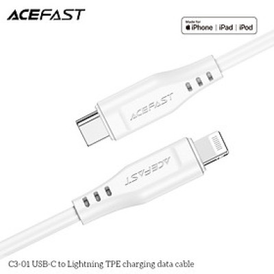 Cáp Acefast Light.ning dài 1.2m - C3-02 Hàng chính hãng Acefast
