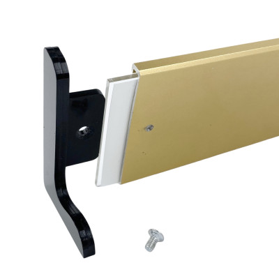 Kệ nhôm chức vụ 1 mặt Enter AL17 50x180mm