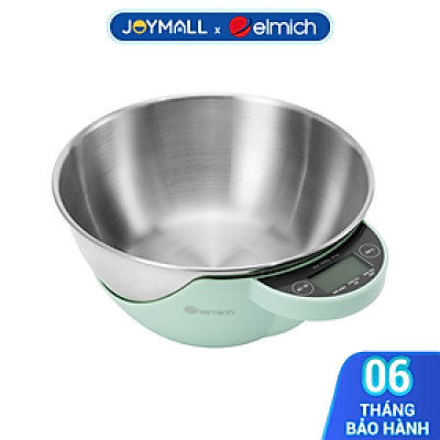 Cân tiểu ly điện tử nhà bếp Elmich EL0174PG, Hàng chính hãng, thiết kế nhỏ gọn, tiện lợi - JoyMall