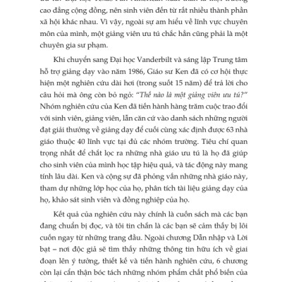 Sách Phẩm chất của những nhà giáo ưu tú - IPER