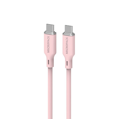 Cáp Sạc MicroPack POWER LINK C1 MC-C60 USB-C to C 60W Soft Silicone 120cm Nhiều Màu Sắc Lựa Chọn Hàng Chính Hãng