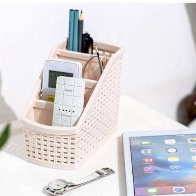 Khay nhựa tiện ích 4 ngăn để bàn,, khay nhựa 4 ngăn đựng bút, đồ dùng đa năng - Chính hãng MINIIN (Giao màu ngẫu nhiên)