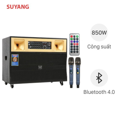[Hàng Chính Hãng] Loa Kéo Điện SUYANG K-212N Công Suất 850W