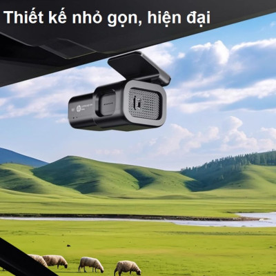 Camera hành trình ô tô độ phân giải 2K, Wifi Thương hiệu Mỹ cao cấp HP - F490W - Bảo hành 12 Tháng Chính Hãng (Hàng Nhập Khẩu)