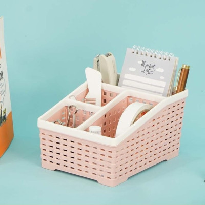 Khay tiện ích 4 NGĂN LỚN, nhựa Việt Nhật - Hàng Việt Nam