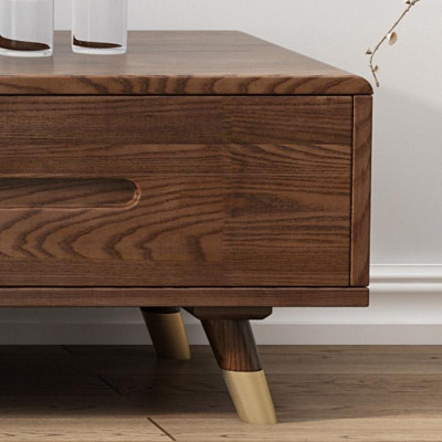 Kệ TV gỗ tự nhiên nguyên khối 180*250cm,kệ tivi gỗ tiện ích sang trọng lux-KTV05