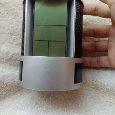 Hộp đựng bút có đồng hồ, lịch kỹ thuật số đa năng - hàng chính hãng