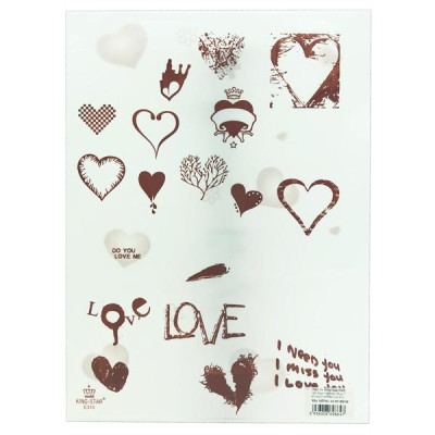 Bìa Lá A4 - King Star E310 (Mẫu Màu Giao Ngẫu Nhiên)