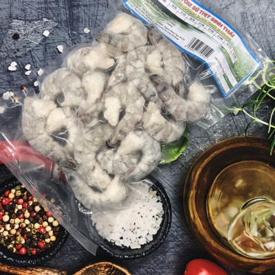 Tôm sú thịt sinh thái Seaprodex kích cỡ 31/40-250gr.