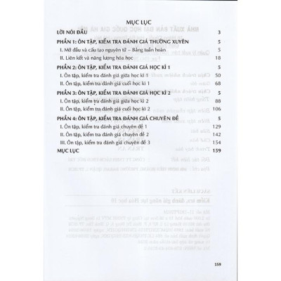Sách - Kiểm tra, đánh giá năng lực Hóa học 10