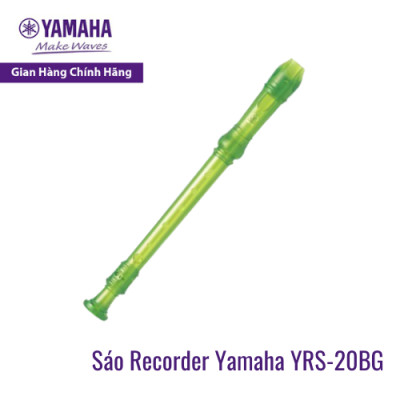 Sáo dọc Recorder Soprano Rainbow YAMAHA YRS-20BG kèm túi đựng - Tiêu chuẩn giáo dục quốc tế