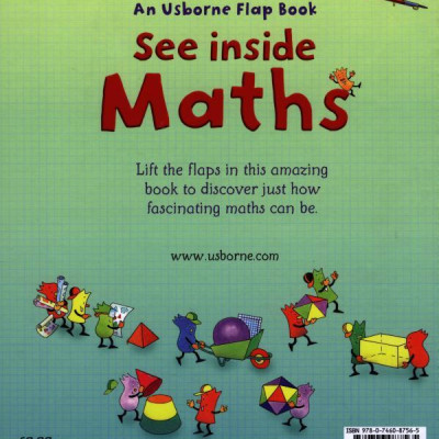 Sách tương tác tiếng Anh - Usborne See inside Maths