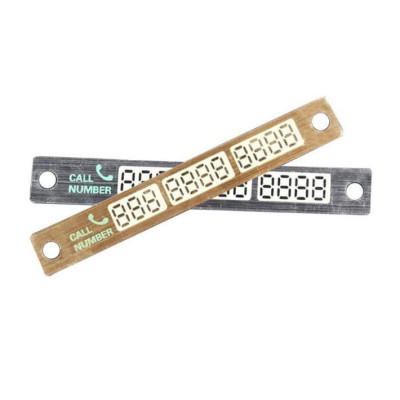 Thẻ ghi số điện thoại trên ô tô mẫu mới