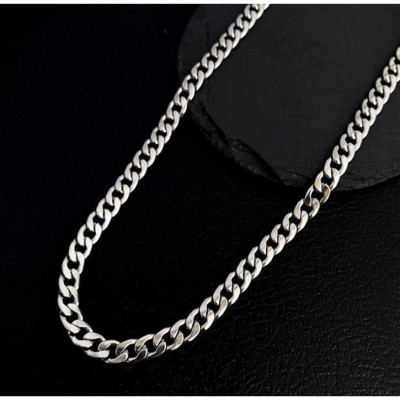 Vòng Cổ Nam Nữ Dây Chuyền Cuban Basic Chuỗi Trơn Bản Lớn 5 7 9mm HipHop Thời Trang trangsucpt